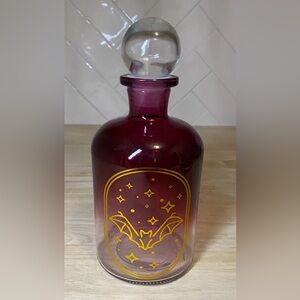 Vamp Romantic Bullseye's Playground Halloween Ombré Bat Decanter